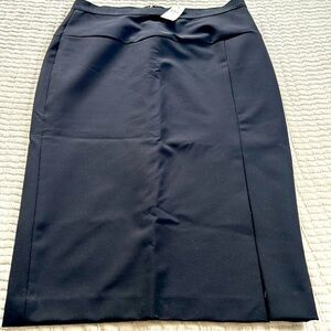 Black pencil skirt